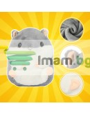 Одеяло възглавница и играчка хамстер 3в1